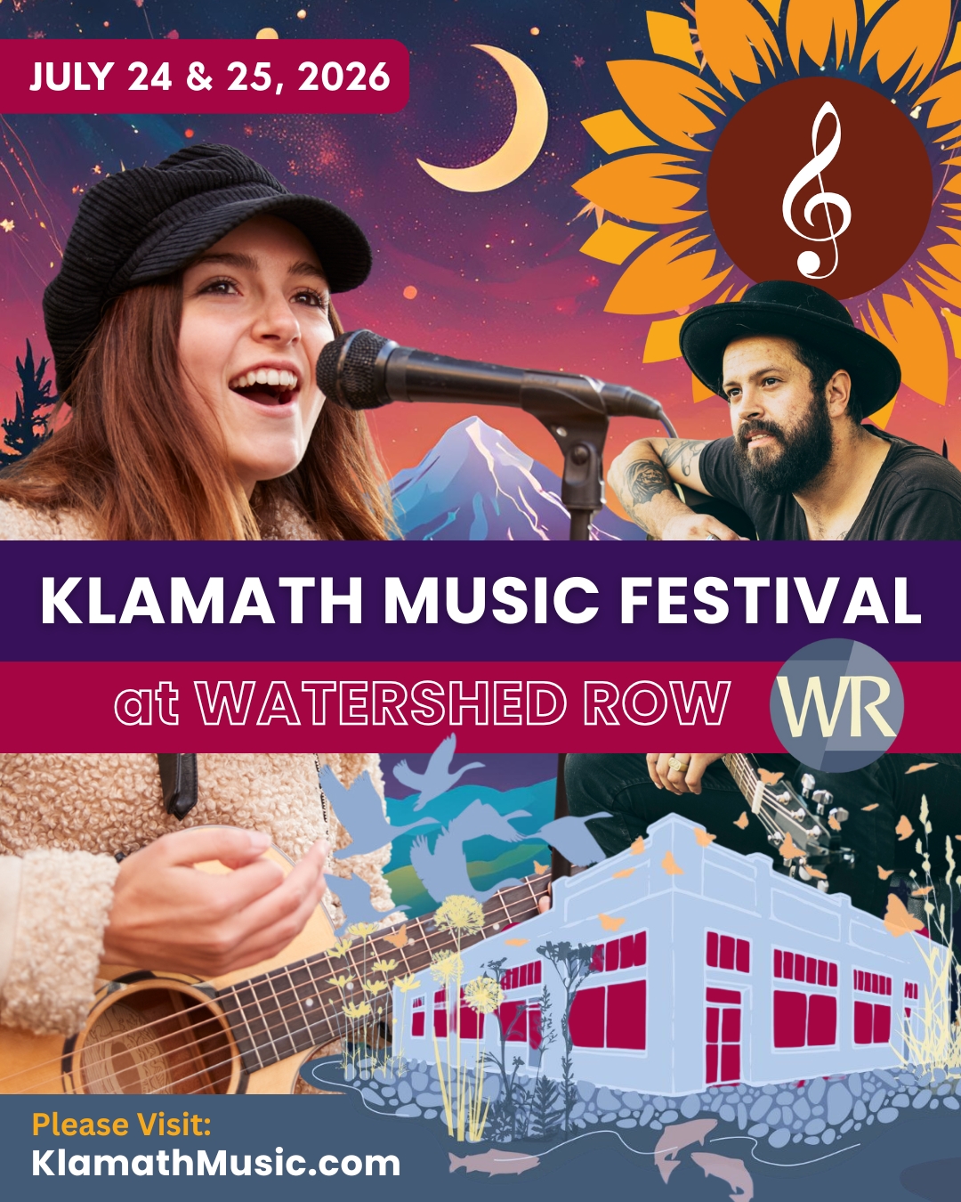 Klamath Music Festival at Watershed Row